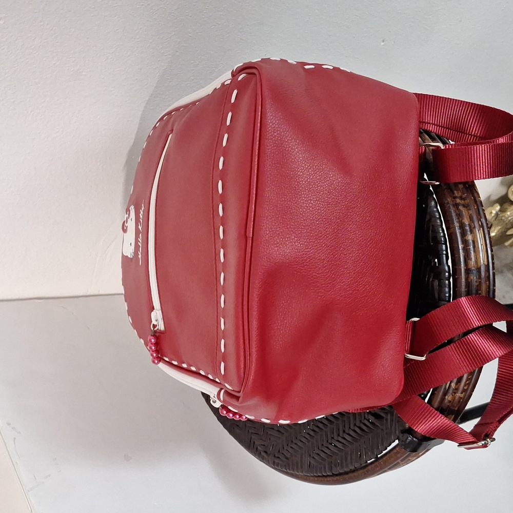 Sanrio Hello Kitty Red and White Mini Backpack - Picture 10 of 13